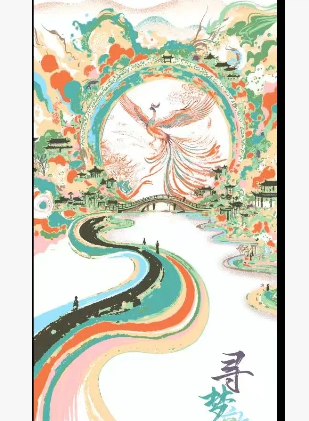 （1条装）寻梦敦煌-罗布麻纱布毛巾35*75cm