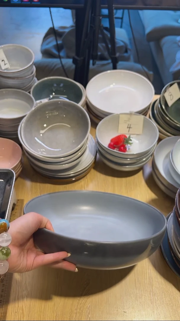 瓷46高温釉下彩陶瓷餐具