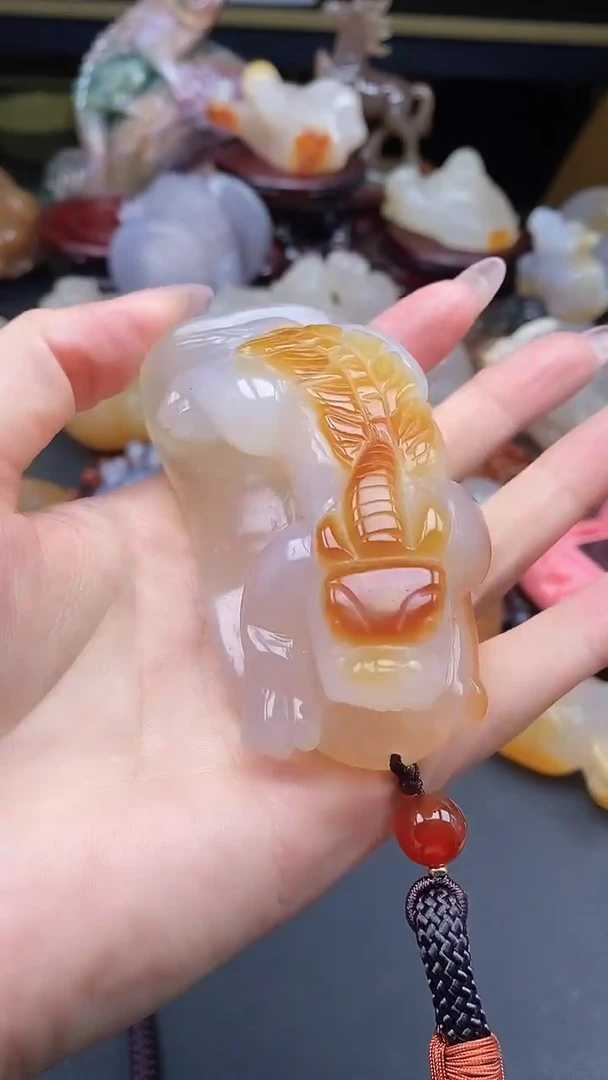 【闪购商品】玛瑙/玉髓颈饰未镶嵌dd