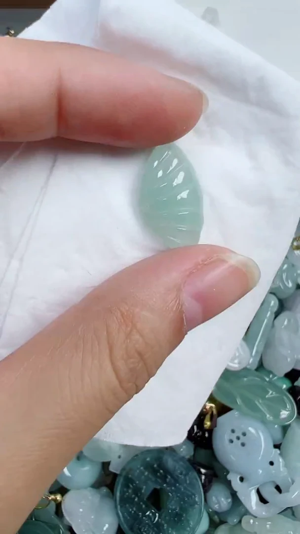 散珠翡翠638号链接，A货翡翠