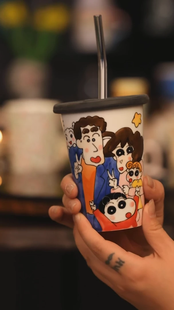 【闪购商品】摆件景德镇釉下彩绘设计师款陶瓷