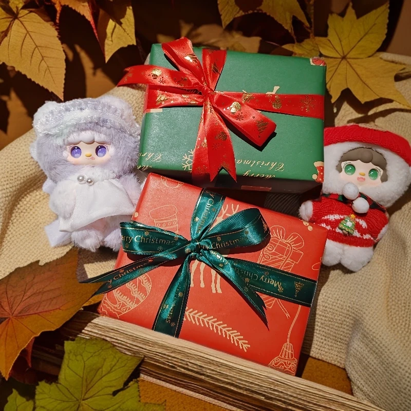 【正版】圣诞礼品氧氧小熊冬眠计划毛绒盲盒潮玩赠圣诞包装+贺卡