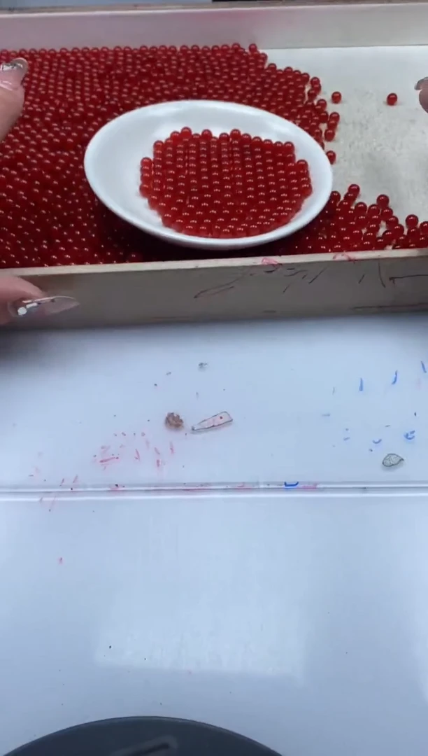 【闪购商品】玛瑙/玉髓颈饰未镶嵌w644冰锦红南红6mm*30颗