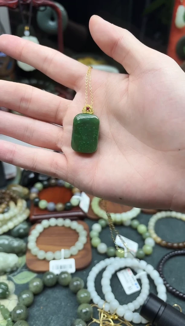 未镶嵌手链和田玉末*008