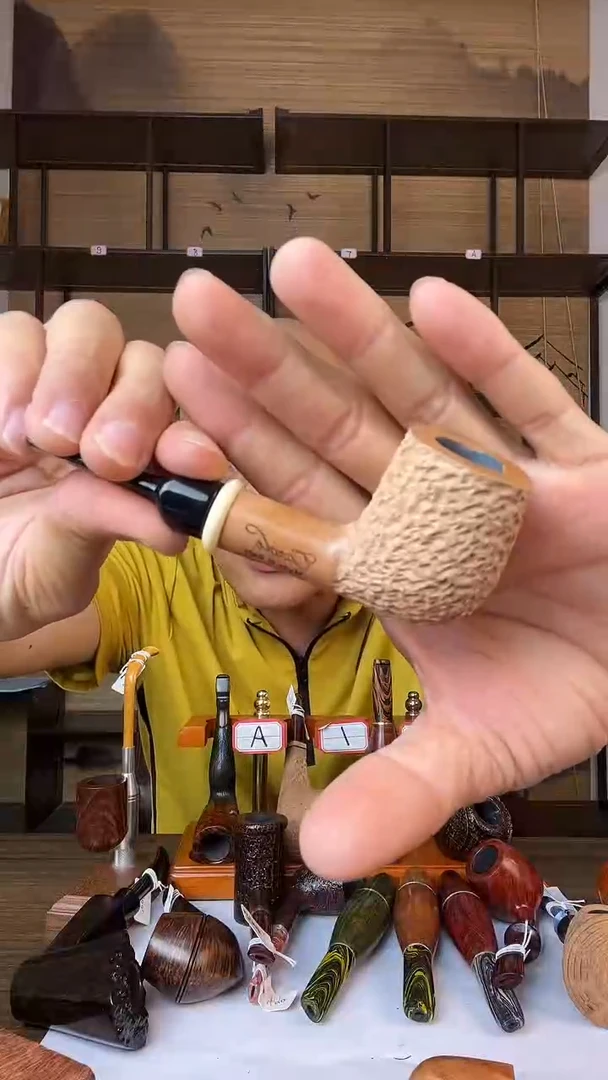石楠木纯手工意大利石楠木烟斗