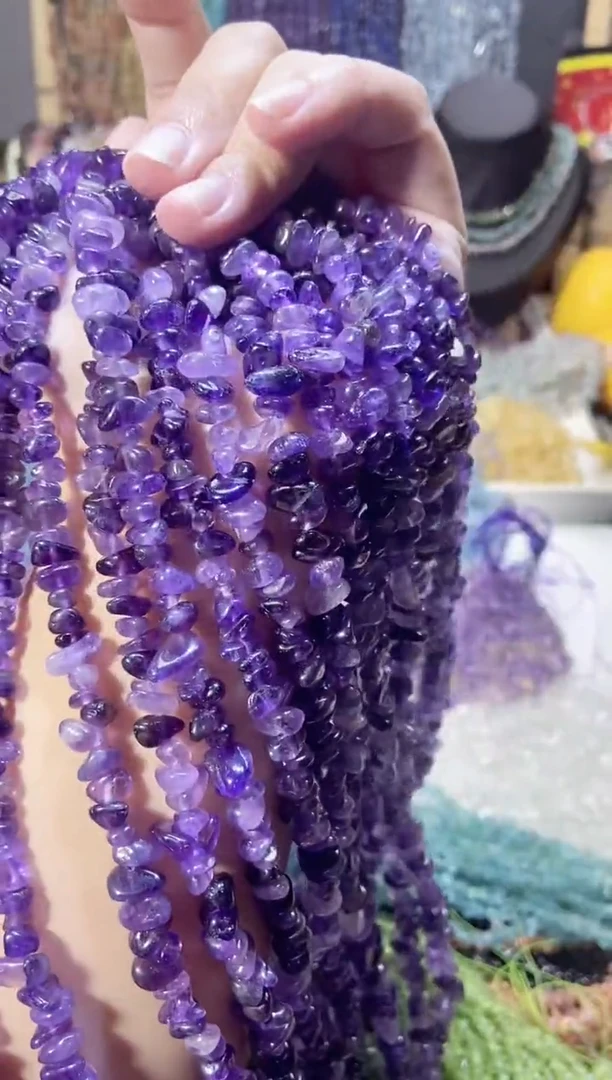 未镶嵌珠宝半成品水晶紫水晶