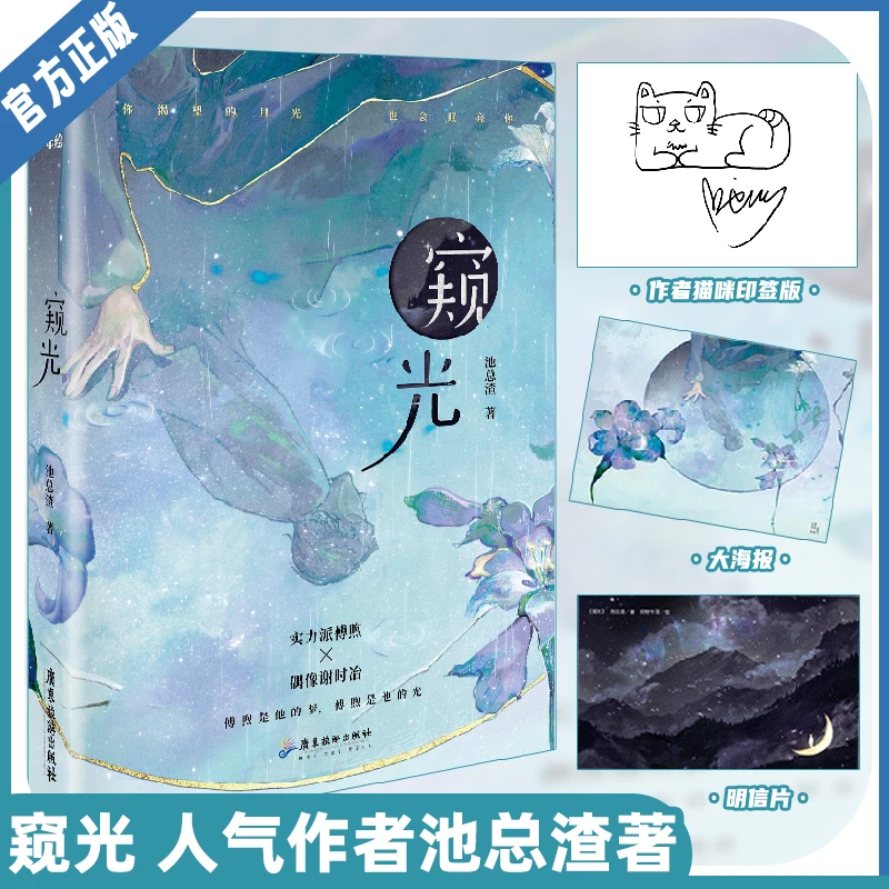 【作者猫咪印签】窥光 人气作者池总渣著 青春暗恋酸涩文学