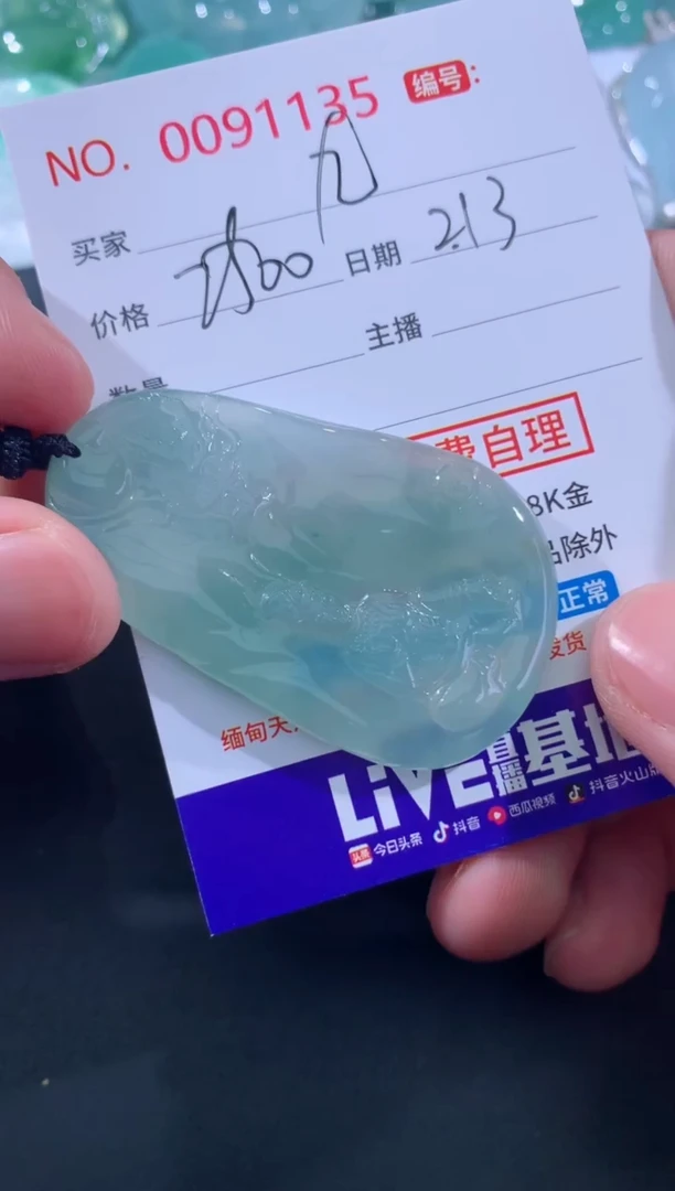 【闪购商品】翡翠颈饰未镶嵌九