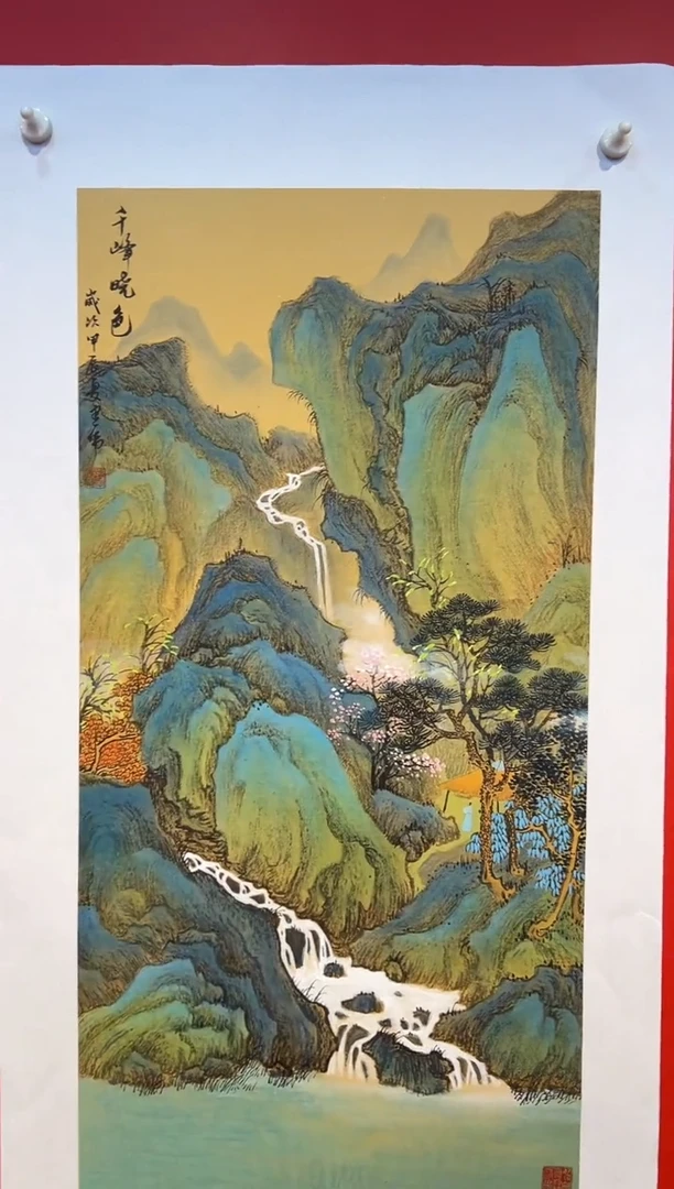 国画张建伟老师国画作品