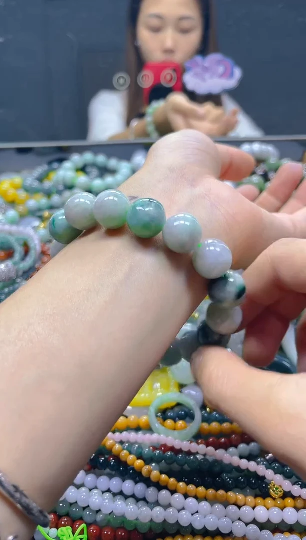 颈饰未镶嵌翡翠13MM