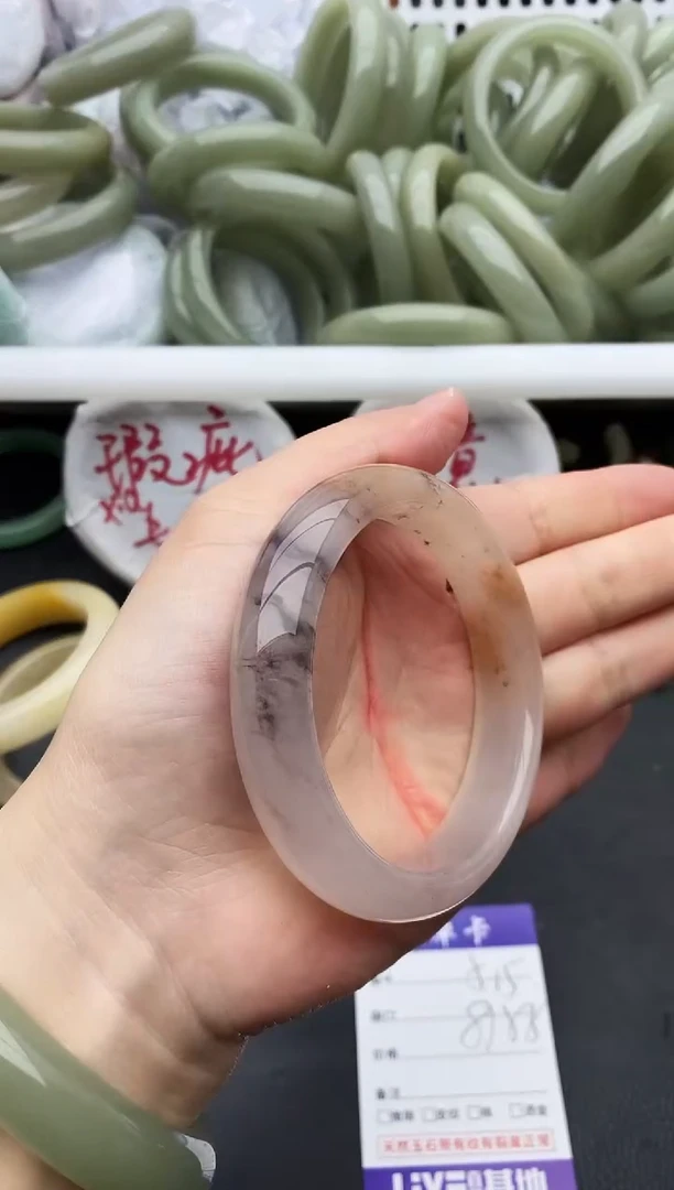 未镶嵌手镯石英质玉515+57/58