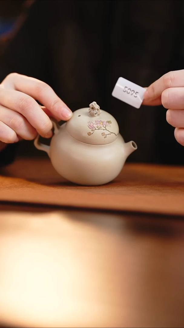 雲梦茶器紫陶茶壶5095