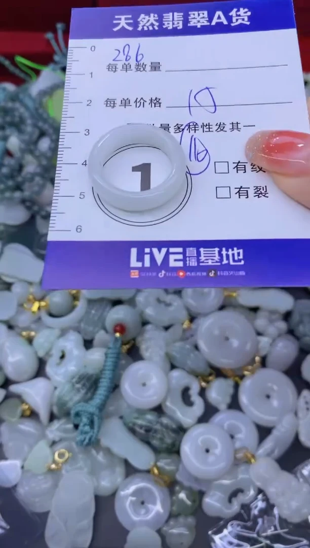 颈饰未镶嵌翡翠天然翡翠A货批量多样性发一件