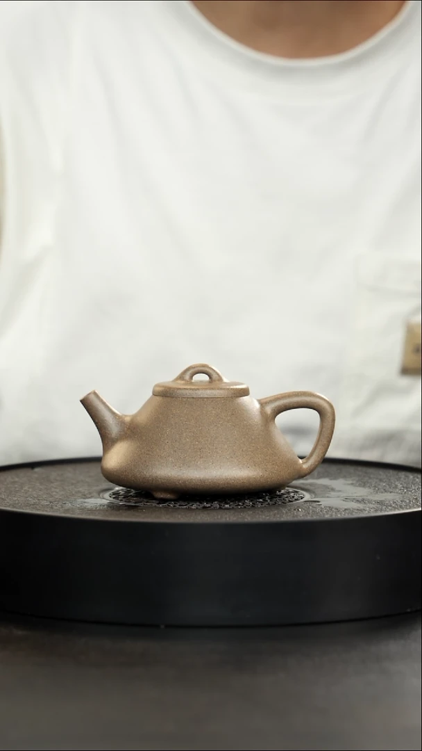 茶壶紫砂天花板青段子冶大漏