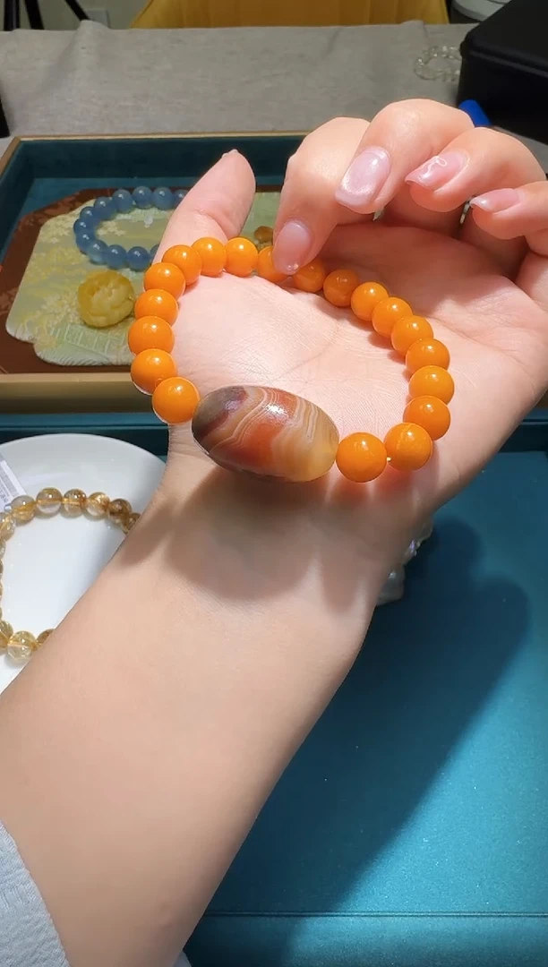 手链琥珀未镶嵌多样性发一件292