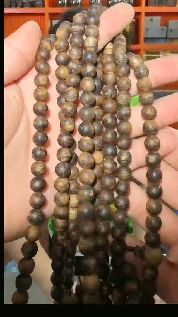 沉香手串75号长串大叻多样性发一