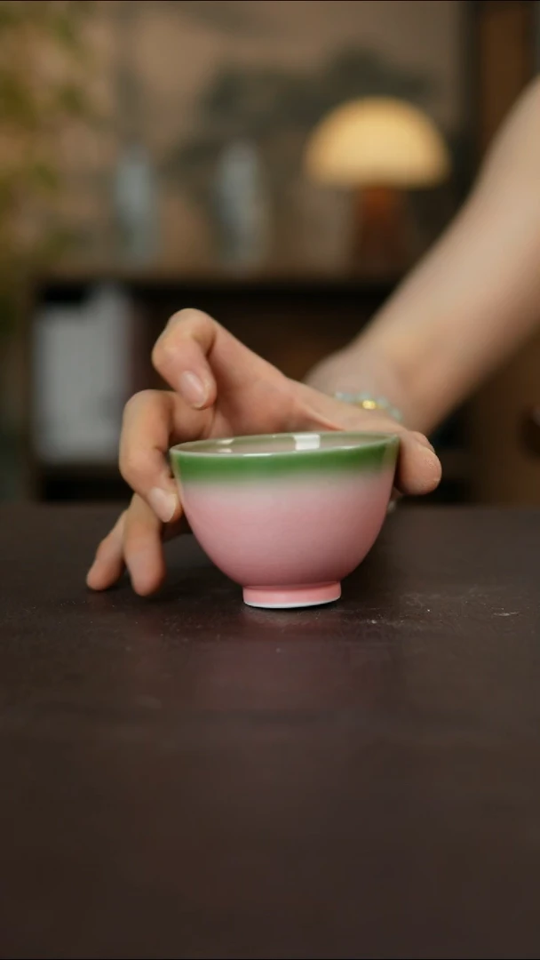 杯景德镇陶瓷柴烧手作瑕疵