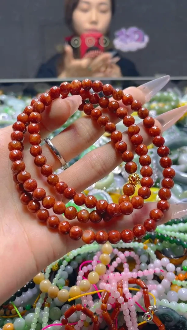 颈饰未镶嵌翡翠6MM