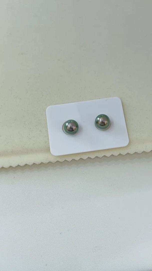 未镶嵌海水珍珠裸珠大溪地裸珠9-10mm