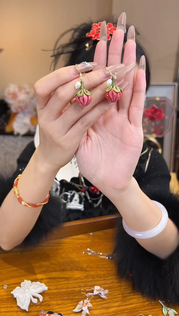 刺绣苏绣世家非遗手工（耳环）