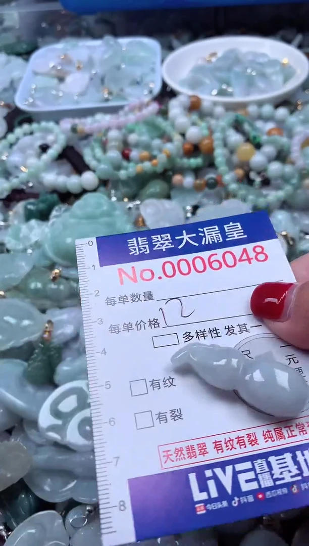颈饰未镶嵌翡翠6048