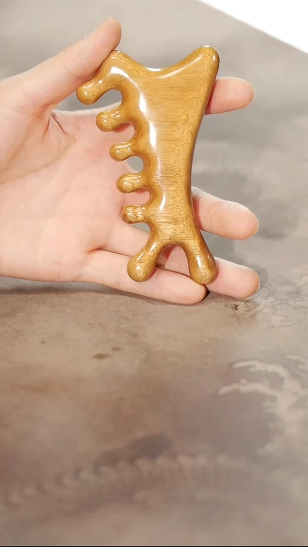 金丝楠金丝楠老料多功能按摩梳