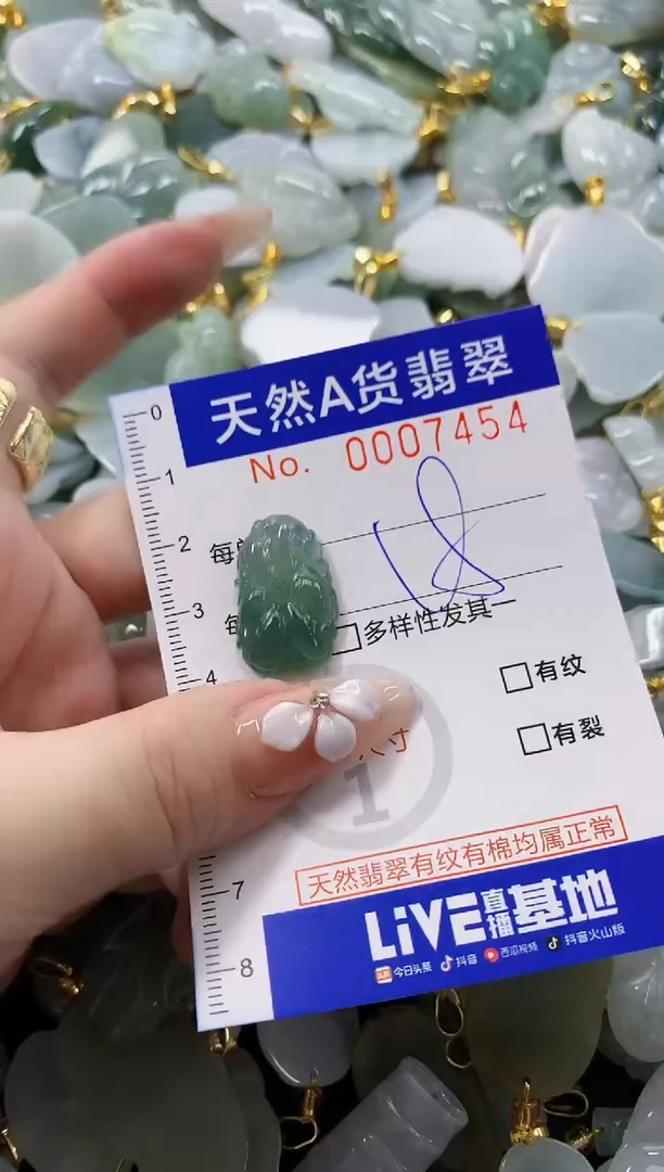 颈饰未镶嵌翡翠天然A货翡翠