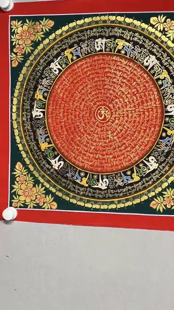 国画唐卡书画艺术作品107