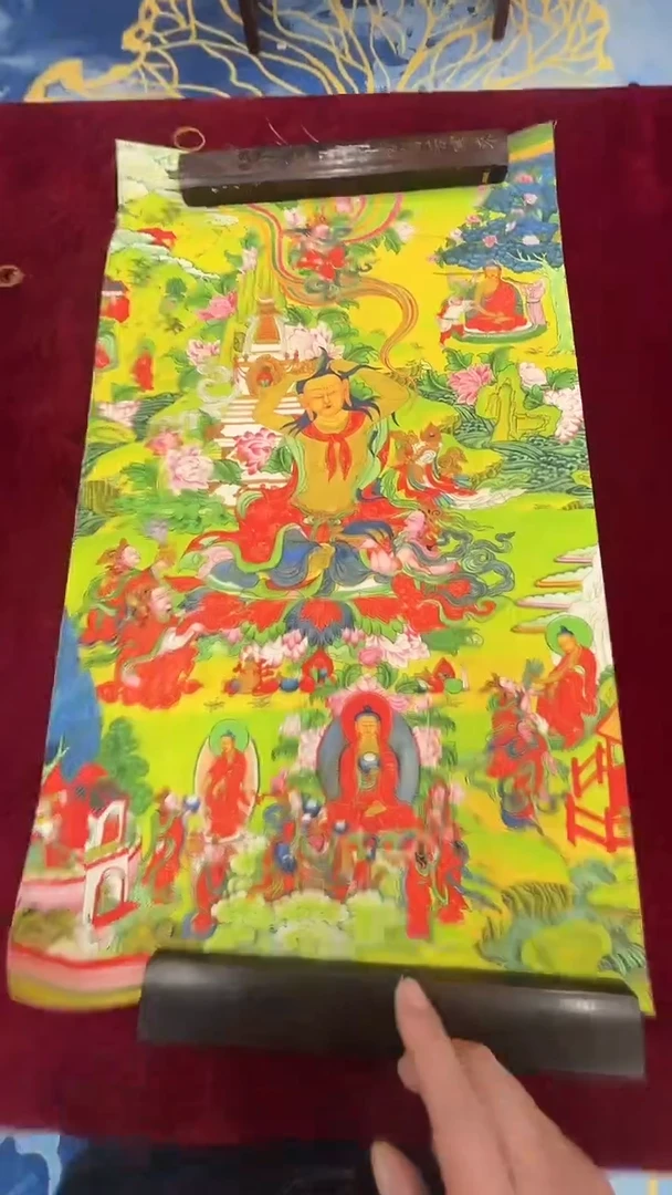 卷轴画唐卡16032