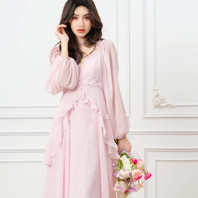 【设计师品牌】YINGCHOI 新款 彩皮连衣裙 32582