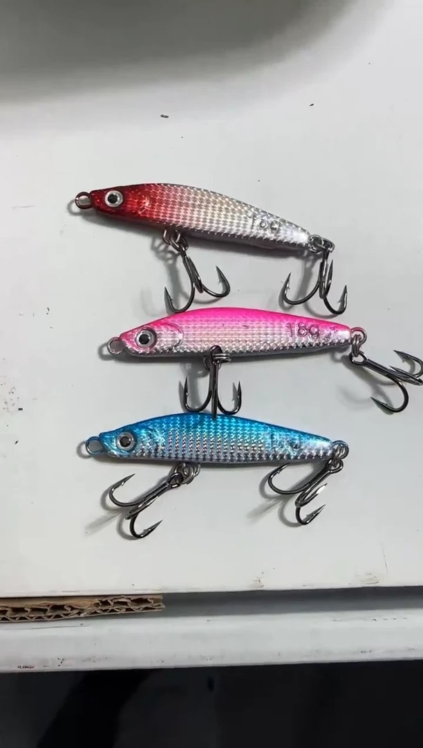 18克 一瓢 铁板 路亚饵 颜色混搭  10个