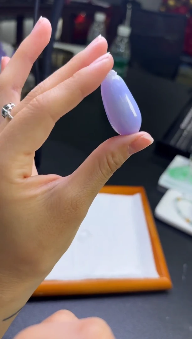 未镶嵌挂件翡翠发一件福瓜CH184