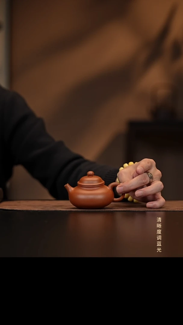 允禾斋 紫砂壶  容天 红泥