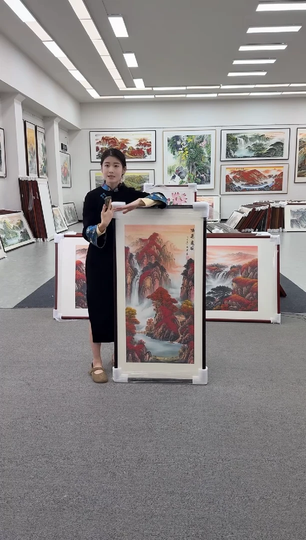 国画鸿运当头 172*62