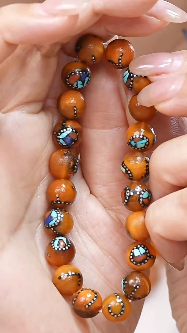 蜜蜡颈饰未镶嵌4053天然蜜蜡珠宝奇石云端妖孽石膏蜡全部保真