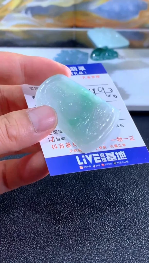 颈饰未镶嵌翡翠观音
