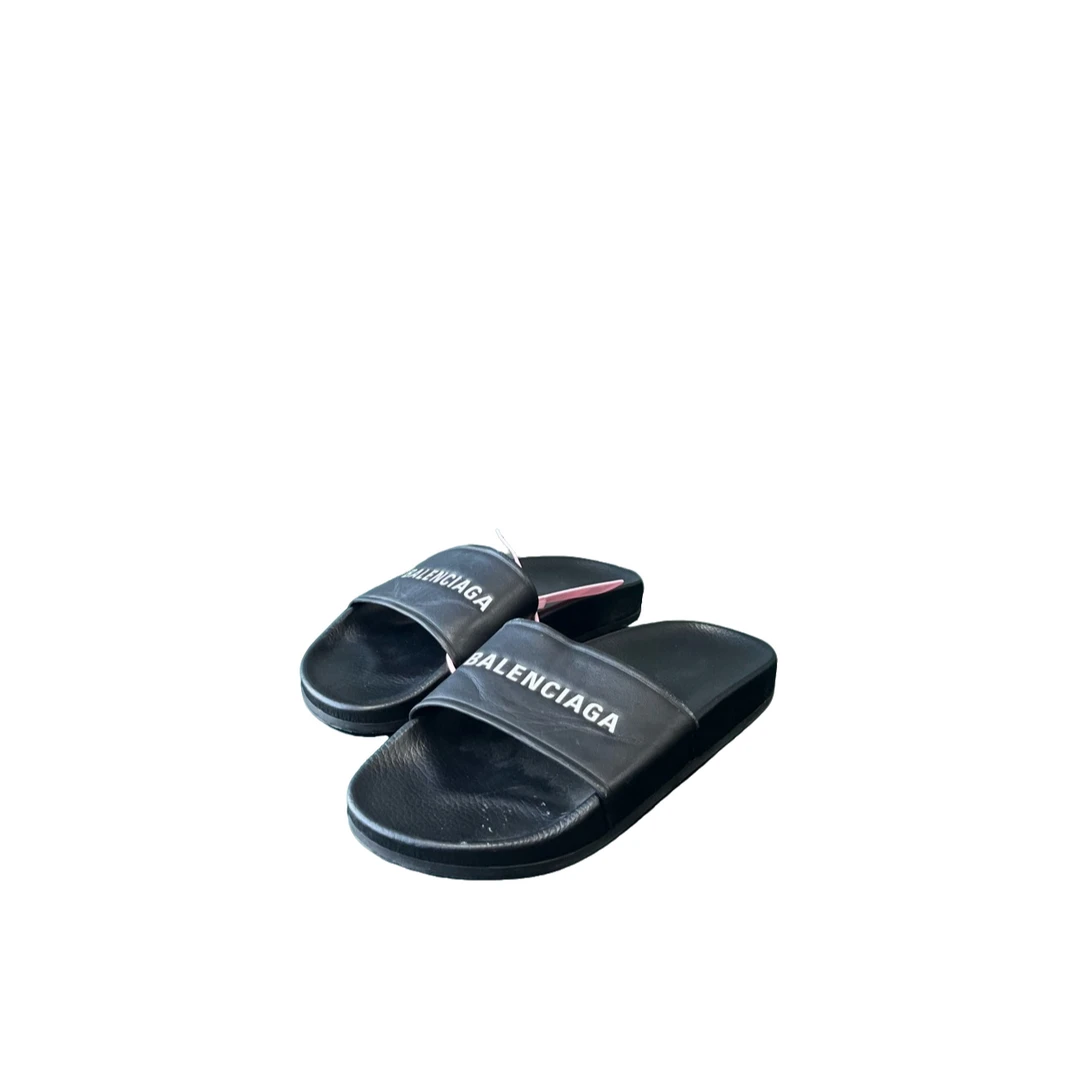 99新 Balenciaga/巴黎世家 拖鞋 39码 d2284