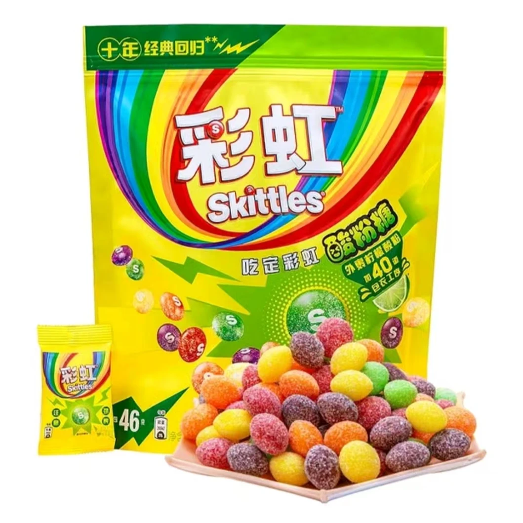 【会员商店】彩虹糖 酸粉糖690g（15g*46）