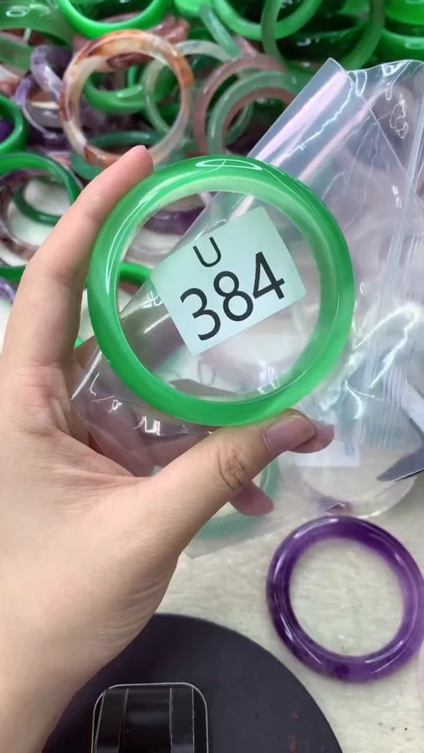 未镶嵌手镯水晶U384-59