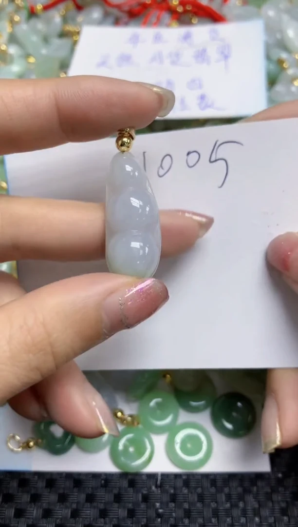 【闪购商品】翡翠颈饰合金天然A货翡翠