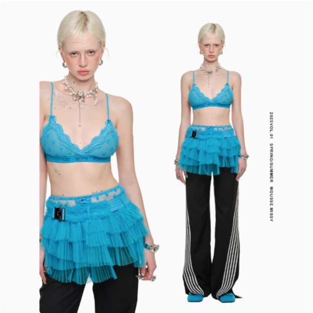 【25春新Vol.2】1JINN STUDIO 蕾丝三角杯胸衣