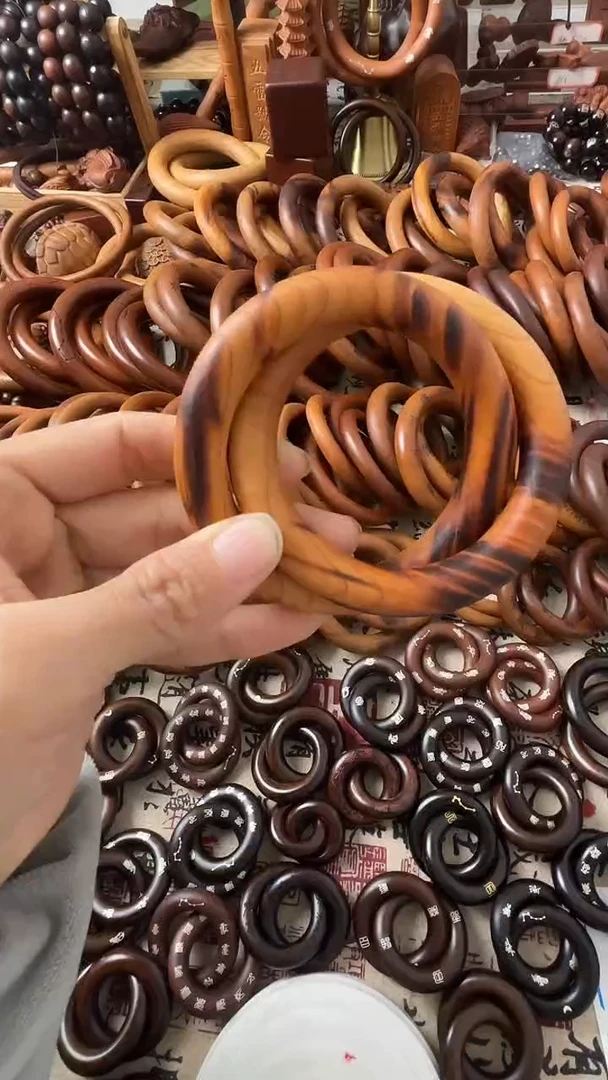 枣木乾坤圈桃木60圈口一物一拍