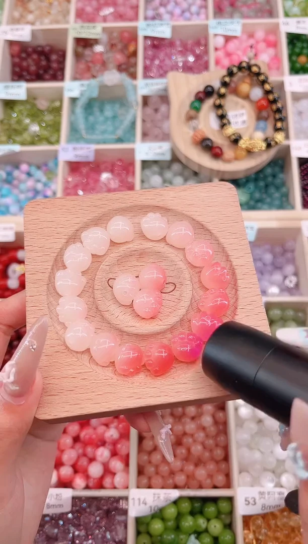 玛瑙/玉髓手串未镶嵌宠粉价变色菩提猫爪9.9