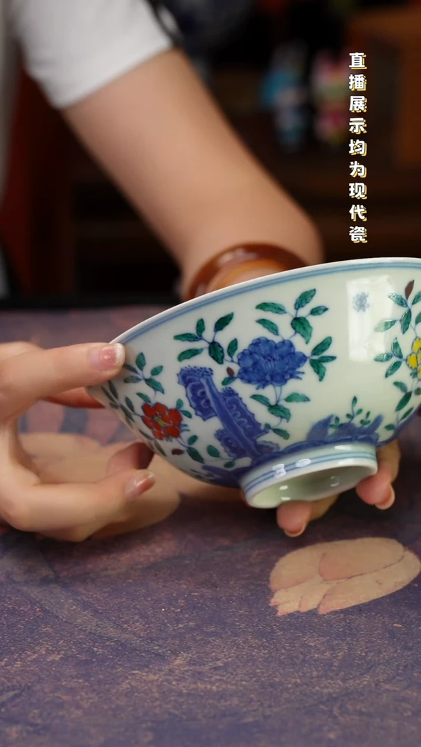 景德镇纯手工手绘陶瓷杯