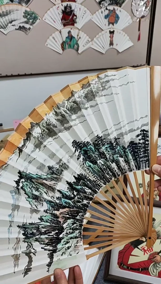 国画9.5寸18方水磨玉竹-福利-手绘国画