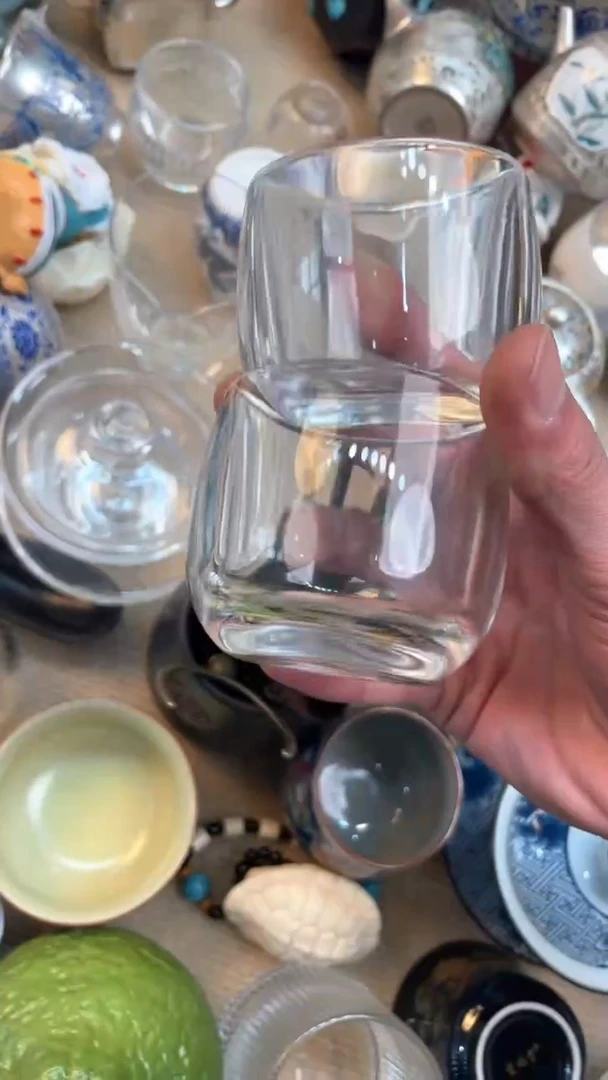 【闪购商品】瓷片@@@@@@@@@@奥地利盖碗带两个杯子