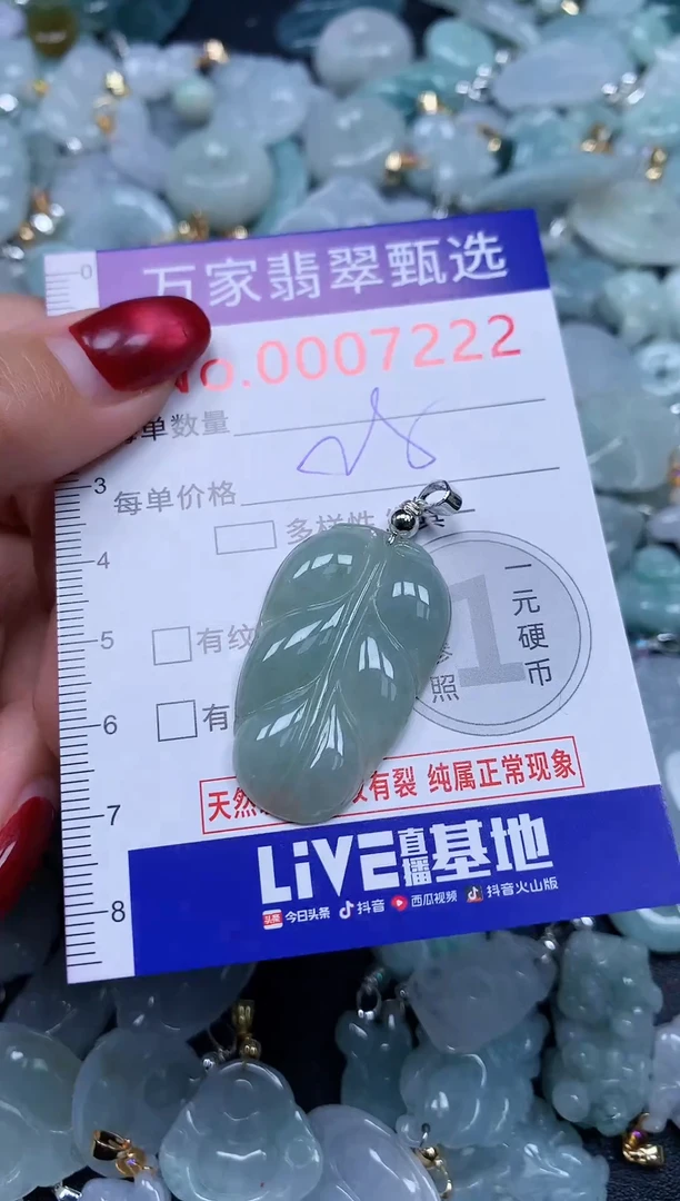 颈饰未镶嵌翡翠7222