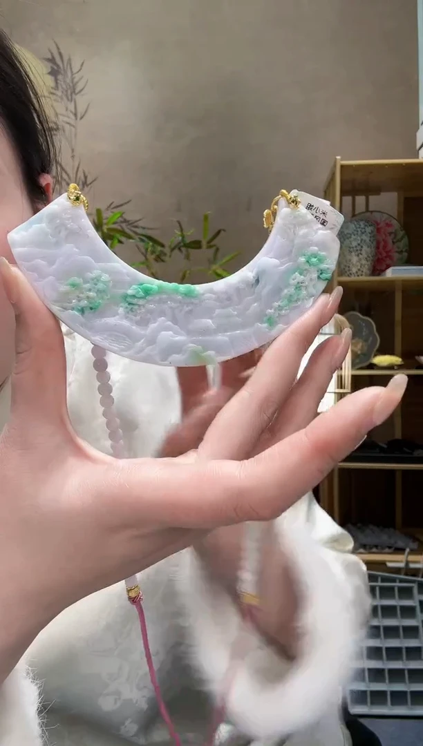 【闪购商品】翡翠颈饰未镶嵌吊坠