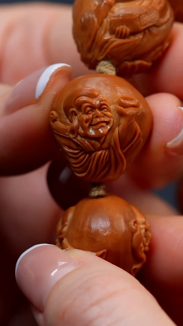 【闪购商品】橄榄核手串十八罗汉