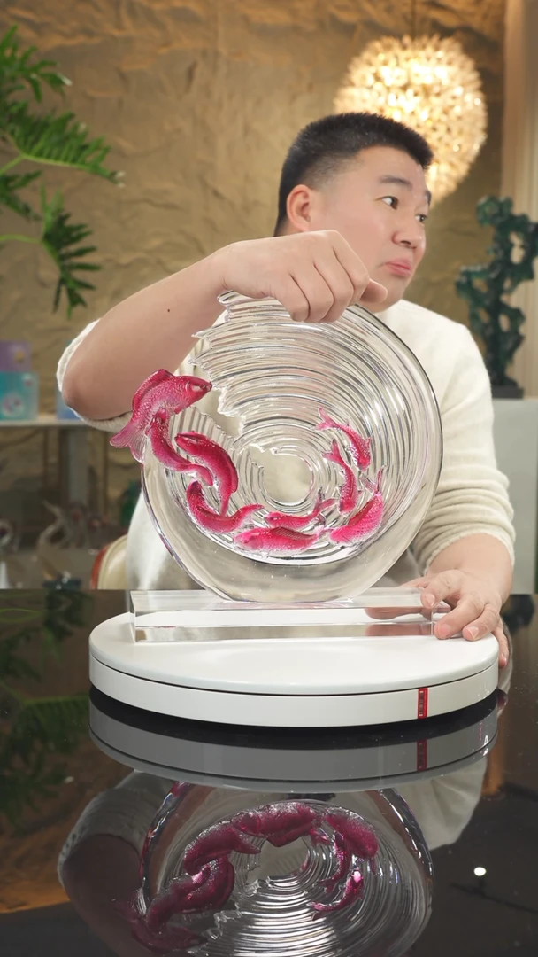 【闪购商品】摆件设计款如鱼得水摆件大号